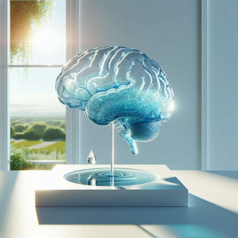 Brain's Water Composition