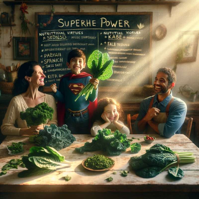 Greens with Super Powers