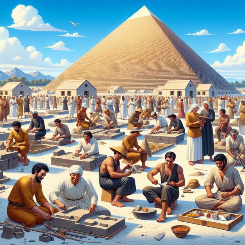 Pyramids: Not Built by Slaves