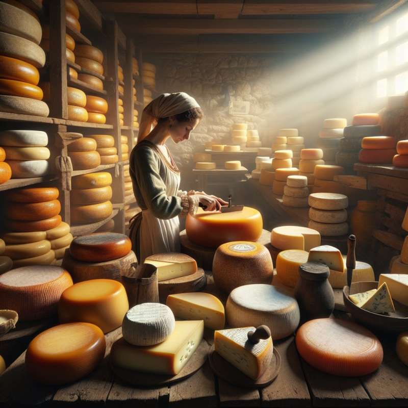 Hundreds of Cheese Varieties