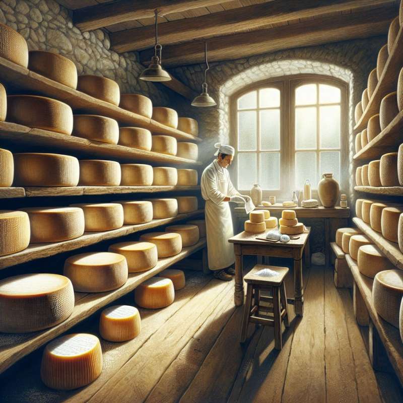 Aging and Storing Cheese