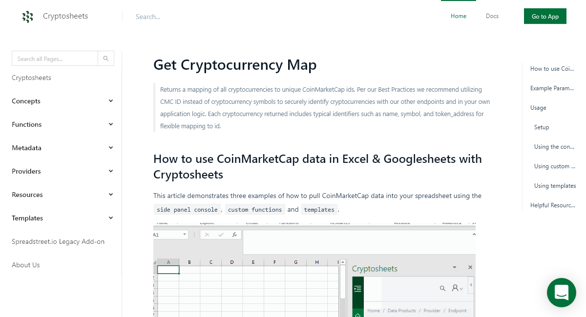 Get Cryptocurrency Map 