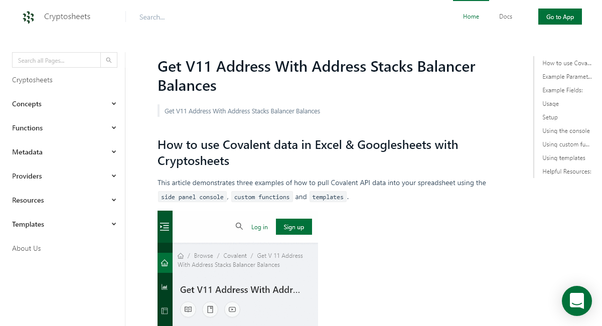 How to pull Get V11 Address With Address Stacks Balancer Balances data