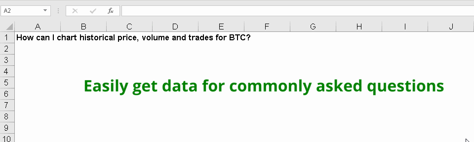 cryptocurrency excel add in