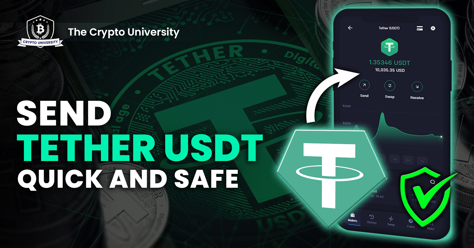 How To Send Tether USDT Quickly And Securely | Crypto University
