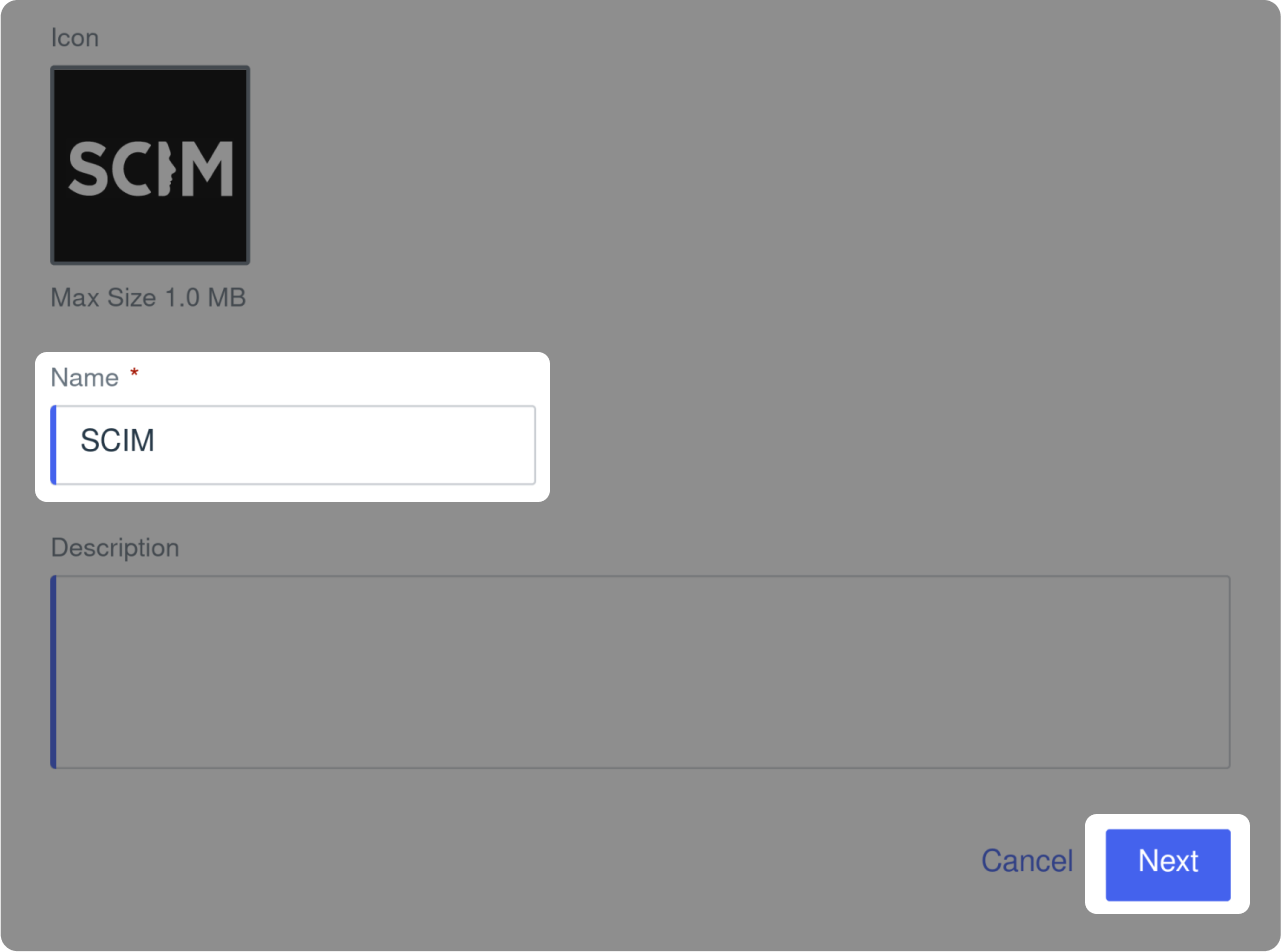 Provisioning screen - General Config