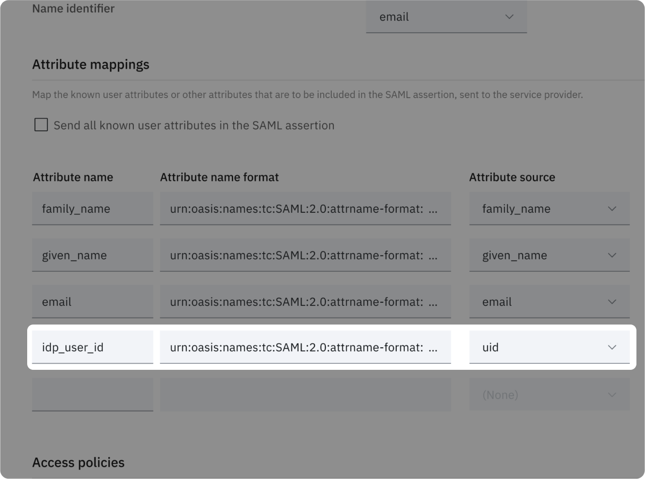 SSO IBM Security Verify integration with Cryptr