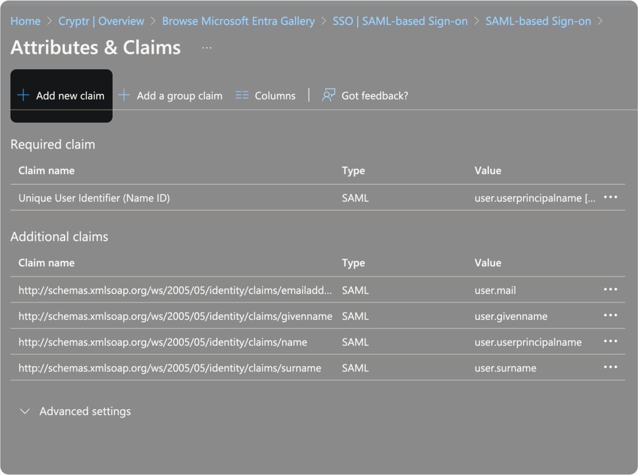 Azure Ad - Add Attribute