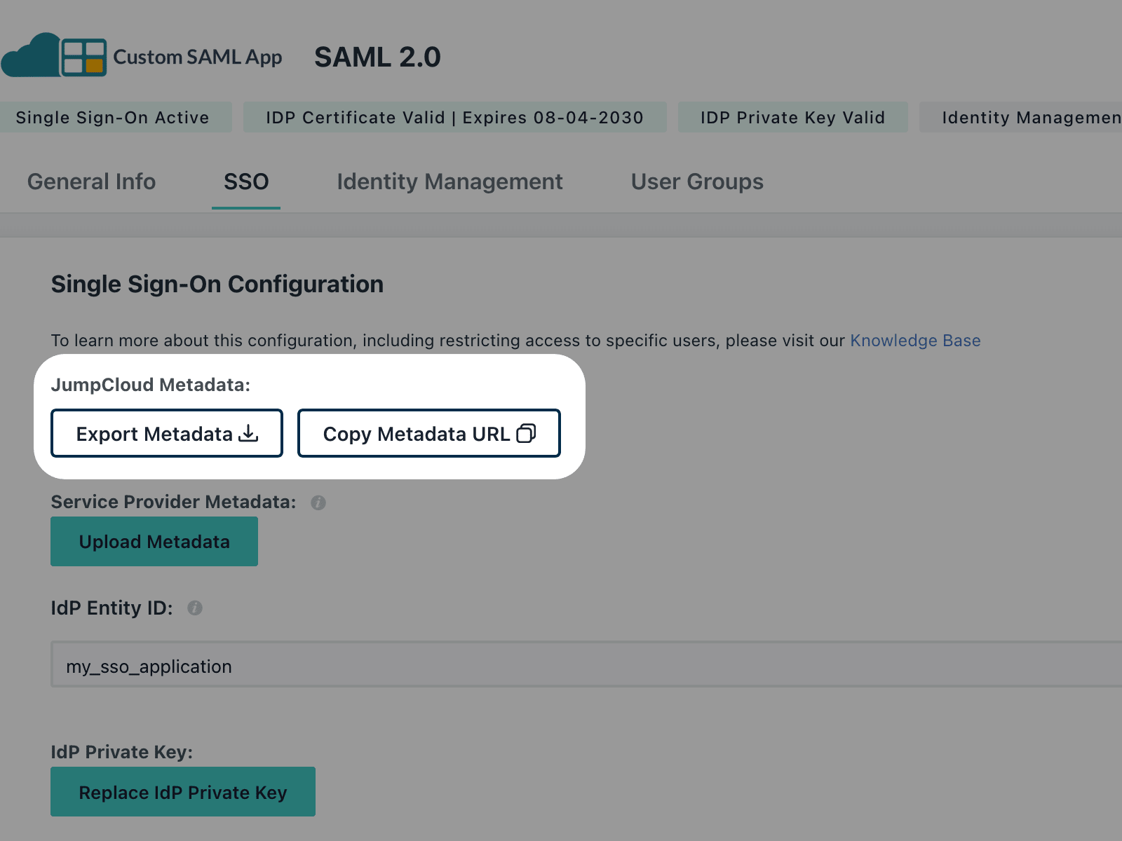 SSO Okta integration with Cryptr