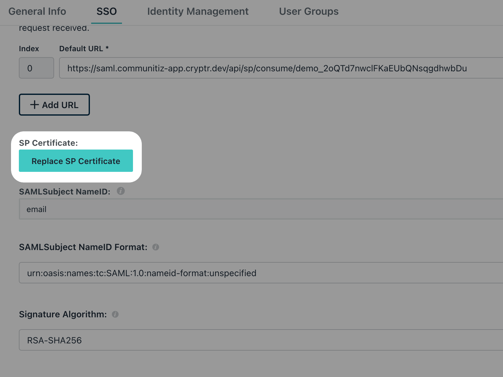 SSO Jumpcloud integration with Cryptr