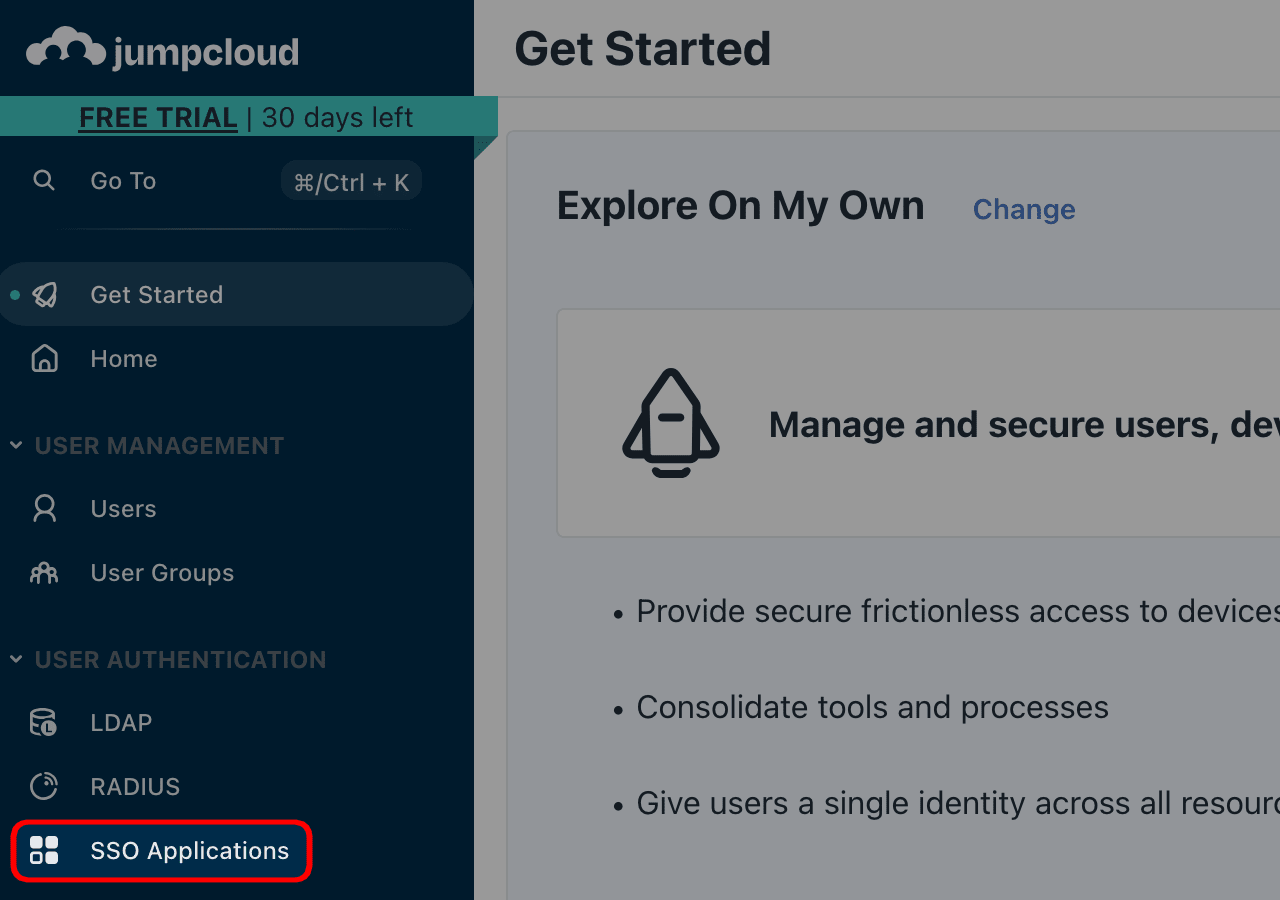 SSO Jumpcloud integration with Cryptr