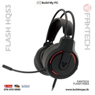 Fantech Flash Red HQ53 Gaming Headset