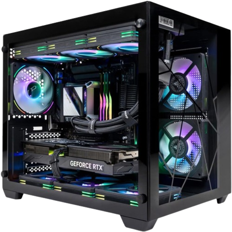 SEGOTEP LUMI II MID-TOWER BLACK WITH 03 A-RGB FANS