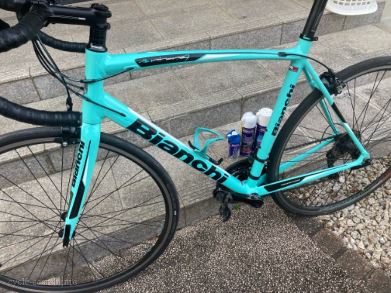 三重県鈴鹿市 Bianchi via nirone7 の盗難自転車