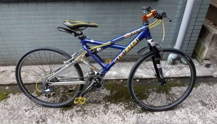 埼玉県川越市 LOUIS GARNEAU (ルイガノ) の盗難自転車