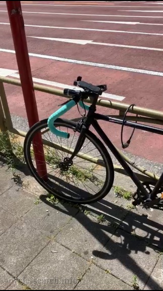 東京都渋谷区 Fuji Feather の盗難自転車