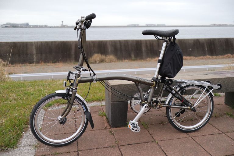 東京都新宿区 BROMPTON (ブロンプトン) S6R (Rawカラー） の盗難自転車