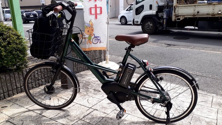 京都府京都市 YAMAHA PAS CITY X の盗難自転車