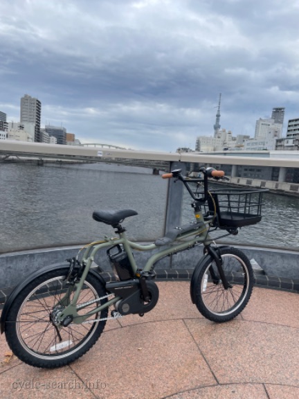 東京都墨田区 PANASONIC (パナソニック) EZ の盗難自転車