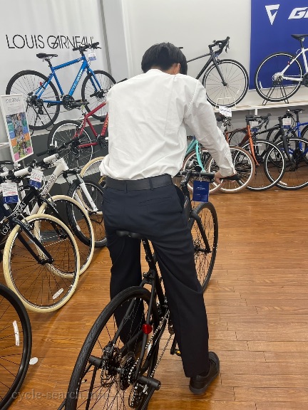 大阪枚方市 LOUIS GARNEAU (ルイガノ) Setter の盗難自転車