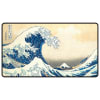 UltraPro: Black Stitched Playmat - Fine Art: The Great Wave Off Kanagawa