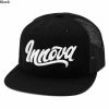 Innova Flow Logo Flatbill Snapback Mesh Cap- Flatbill Snapback Mesh Cap - 7