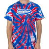 Innova Swoosh Logo Murica Tie-Dye T-Shirt (Short Sleeve)- Tie-Dye T-Shirt (Short Sleeve) - 1