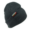 Innova Swoosh Tag Logo Knit Beanie Hat- Knit Beanie Cap - 2