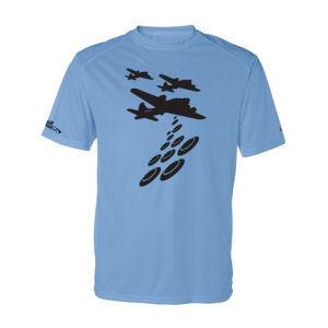 DGC Disc Bomber Logo Rapid Dry T-Shirt (Short Sleeve) - Rapid Dry T-Shirt