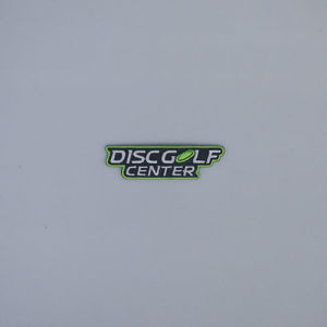 Disc Golf Center Stacked Logo Iron on Patch - Patch