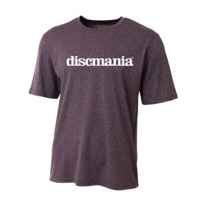 Discmania Bar Logo Heather T-Shirt (Short Sleeve) - Heather Performance Blend T-Shirt (Short Sleeve)
