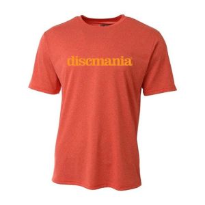 Discmania Bar Logo Heather T-Shirt (Short Sleeve)- Heather Performance Blend T-Shirt (Short Sleeve) - 2
