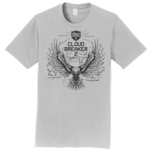 Discmania Cloud Breaker II Logo T-Shirt (Short Sleeve) - Performance Cotton T-Shirt (Short Sleeve)