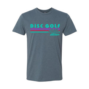 Discraft Retro Logo T-Shirt (Short Sleeve)- Performance Blend Short Sleeve T-Shirt - 1