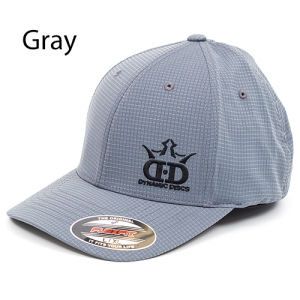 Dynamic Discs Hydro Grid DD Crown Logo Flex Fit Cap- Flex Fit Baseball Cap - 1
