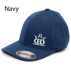 Dynamic Discs Hydro Grid DD Crown Logo Flex Fit Cap- Flex Fit Baseball Cap - 2