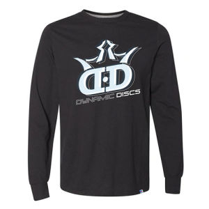 Dynamic Discs Shadow Logo T-Shirt (Long Sleeve) - Performance Blend T-Shirt (Long Sleeve)