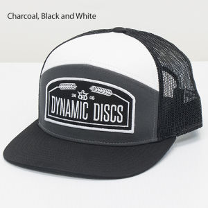 Dynamic Discs Wheat Arched Snapback Cap- Flatbill Snapback Mesh Cap - 2