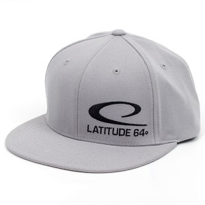 Latitude 64 Logo Flatbill Snapback Baseball Cap- Flatbill Snapback Baseball Cap - 3