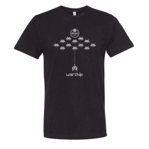 Westside Warship 8-Bit Logo T-Shirt (Short Sleeve) - Cotton Performance T-Shirt (Short Sleeve)