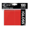 UltraPro Sleeves - Gloss Eclipse Standard - Apple Red (100)