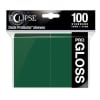 UltraPro Sleeves - Gloss Eclipse Standard - Forest Green (100)