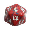 Planeswalker Logo - D20 Spindown Life Counter - Red