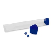 Playmat Tube with Dice/Cap - Blue Thumb Nail