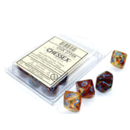 Ten d10 Set: Nebula Luminary: Primary w/Turquoise Thumb Nail