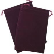 Large Burgundy Dice Bag Thumb Nail