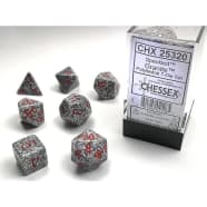 Poly 7 Dice Set: Granite Thumb Nail