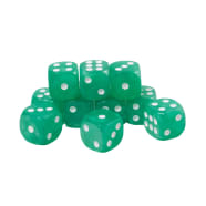 CoolStuffInc.com Essentials - 10x D6 (Green) Thumb Nail