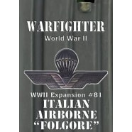 Warfighter: WWII Expansion #81 - Italian Airborne &quot;Folgore&quot; Thumb Nail