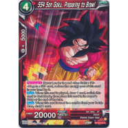 SS4 Son Goku, Preparing to Brawl Thumb Nail